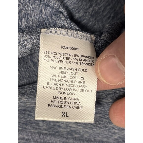 Domino’s Pizza Employee Polo Shirt XL Blue Performance Stretch Work Uniform - Picture 10 of 13